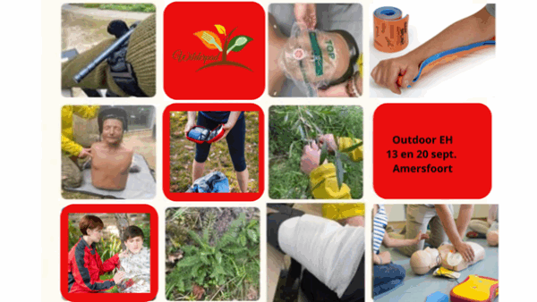 Workshop Outdoor EHBO: vrijdag 8 mei 2026, 10.00 tot 16.00 uur, Amersfoort/Putten